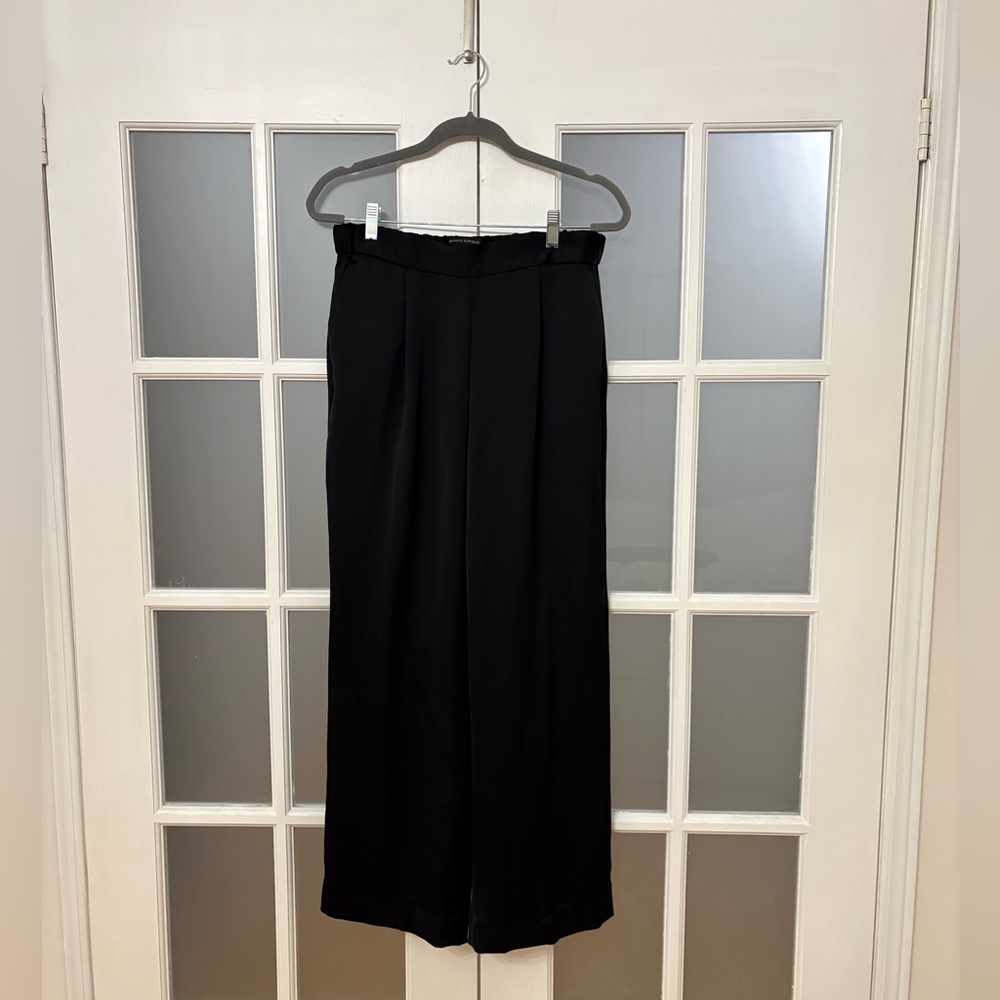 Banana Republic Black Wide Leg Pants